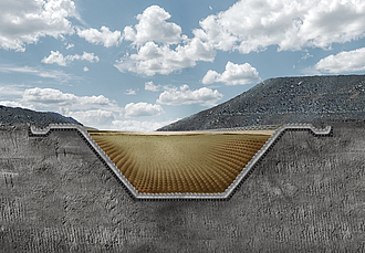 Géosynthétiques dans la construction d'infrastructures : Des solutions efficaces pour le transport de fluides