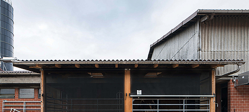 Portes Lubratec® - Porte à enroulement - Porte durable et simple pour les passages occasionnels Porte à enroulement Lubratec - Une porte fiable et durable pour les zones protégées du vent