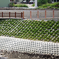 Revêtement écologique des égouts avec Incomat Crib à Kaohsiung