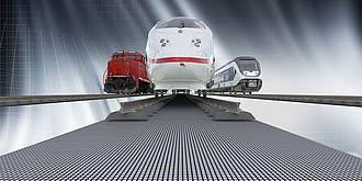 Trois trains arrivent en sens inverse