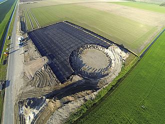 Optimieren Sie den Windparkbau: Geogitterbewehrte Zuwegungen & Kranstellflächen