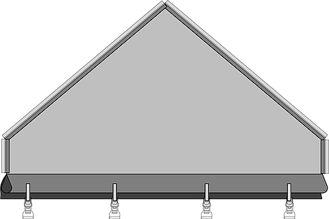 Image d'un pignon polygonal symétrique, une variante des variantes de serrage Lubratec