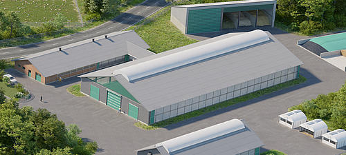 Lubratec - Ventilation et éclairage optimaux dans les étables pour vaches laitières et bovins Des solutions d'étable modernes pour des vaches laitières et des bovins en bonne santé