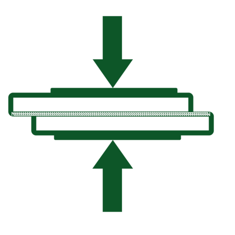 Icône animée du processus de soudage Icône animée du processus de soudage - flèches