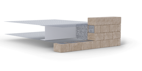 Dessin du bloc Fortrac - Une forteresse impénétrable Dessin du bloc Fortrac