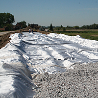 Géotextile Stabilenka pour l'étanchéité des fondations de bâtiments