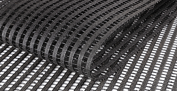 Fortrac A geogrid: Extremely high-strength soil reinforcement with aramid for sinkhole bridging Fortrac A ground reinforcement mesh made of extremely high-strength aramid yarns, ideal for sinkhole bridging and demanding structures